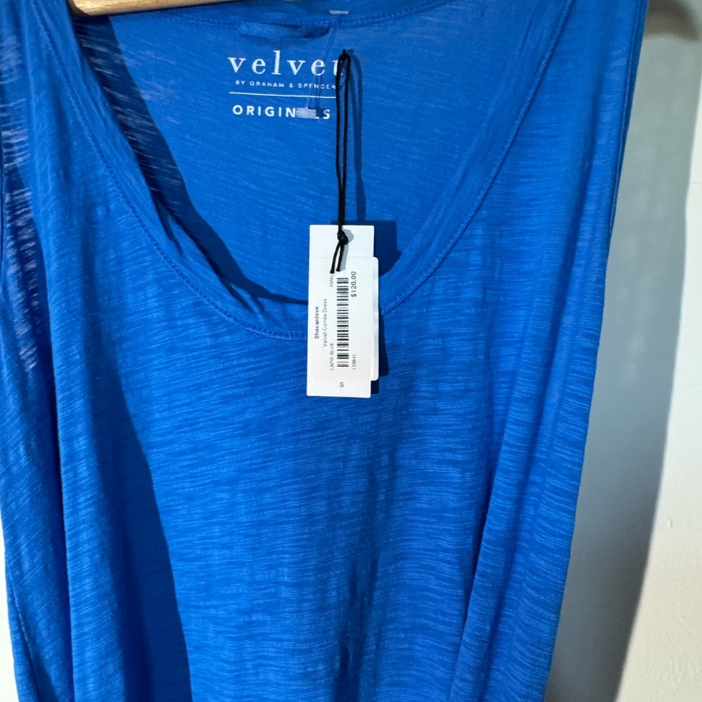 NEW Velvet by Graham & Spencer Camila Dress – Lapis Blue | NWT - Picture 5 of 10